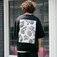 【予約販売7月中旬～下旬入荷】-Travis-(ﾄﾗｳﾞｨｽ)  バンダナパッチワーク ハーフスリーブスウェット