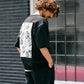 【予約販売7月中旬～下旬入荷】-Travis-(ﾄﾗｳﾞｨｽ)  バンダナパッチワーク ハーフスリーブスウェット