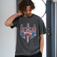 【予約販売7月初旬～中旬入荷】-Jerry-(ｼﾞｪﾘｰ)  オールドスクール タトゥーグラフィック ピグメントTシャツ