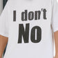 【予約販売7初旬～中旬入荷】-Beck-(ﾍﾞｯｸ)  "I don't No" メッセージプリント ビッグTシャツ