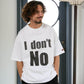 -Beck-(ﾍﾞｯｸ)  "I don't No" メッセージプリント ビッグTシャツ