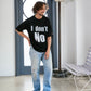 【予約販売7初旬～中旬入荷】-Beck-(ﾍﾞｯｸ)  "I don't No" メッセージプリント ビッグTシャツ