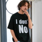 【予約販売7初旬～中旬入荷】-Beck-(ﾍﾞｯｸ)  "I don't No" メッセージプリント ビッグTシャツ