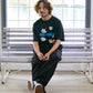 【予約販売7月初旬〜中旬入荷】-Indie-（ｲﾝﾃﾞｨｰ）デイジーフラワー＆ペイントスマッジ プリントTシャツ