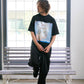 【予約販売7月中旬～下旬入荷】-Magdalena-(ﾏｸﾞﾀﾞﾚﾅ) "No saviors" グリッチマリア＆ローズワッペン ビッグTシャツ