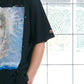 【予約販売7月中旬～下旬入荷】-Magdalena-(ﾏｸﾞﾀﾞﾚﾅ) "No saviors" グリッチマリア＆ローズワッペン ビッグTシャツ