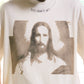 【予約販売7月中旬～下旬入荷】-Jesus-(ｼﾞｰｻﾞｽ) "Hey, What's up?" グラフィック＆ローズワッペン ヴィンテージTシャツ -Jesus-