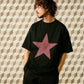 【予約販売7月初旬～中旬入荷】-Nova-(ﾉｳﾞｧ） グランジスター ビッグシルエット Tシャツ