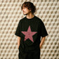 【予約販売7月初旬～中旬入荷】-Nova-(ﾉｳﾞｧ） グランジスター ビッグシルエット Tシャツ