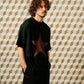 【予約販売7月初旬～中旬入荷】-Nova-(ﾉｳﾞｧ） グランジスター ビッグシルエット Tシャツ