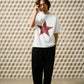 【予約販売7月初旬～中旬入荷】-Nova-(ﾉｳﾞｧ） グランジスター ビッグシルエット Tシャツ