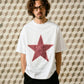 【予約販売7月初旬～中旬入荷】-Nova-(ﾉｳﾞｧ） グランジスター ビッグシルエット Tシャツ