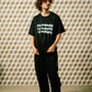 【予約販売7月初旬～中旬入荷】-Remy-（ﾚﾐｰ） "I'm nobody" メッセージプリント Tシャツ