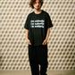 【予約販売7月初旬～中旬入荷】-Remy-（ﾚﾐｰ） "I'm nobody" メッセージプリント Tシャツ