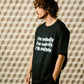 【予約販売7月初旬～中旬入荷】-Remy-（ﾚﾐｰ） "I'm nobody" メッセージプリント Tシャツ