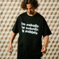 【予約販売7月初旬～中旬入荷】-Remy-（ﾚﾐｰ） "I'm nobody" メッセージプリント Tシャツ