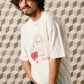 【予約販売7月初旬～中旬入荷】-Vinny-（ｳﾞｨﾆｰ） "Bad Boy" ドール＆ハートグラフィック Tシャツ