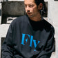 10.0oz Fly LOGO クルーネックスウェット -Fly-【予約販売3月上旬～中旬入荷】