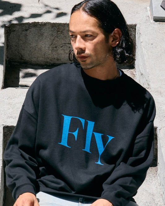 10.0oz Fly LOGO クルーネックスウェット -Fly-【予約販売3月上旬～中旬入荷】