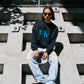 10.0oz Fly LOGO クルーネックスウェット -Fly-【予約販売3月上旬～中旬入荷】