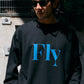 10.0oz Fly LOGO クルーネックスウェット -Fly-【予約販売3月上旬～中旬入荷】