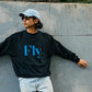 10.0oz Fly LOGO クルーネックスウェット -Fly-【予約販売3月上旬～中旬入荷】