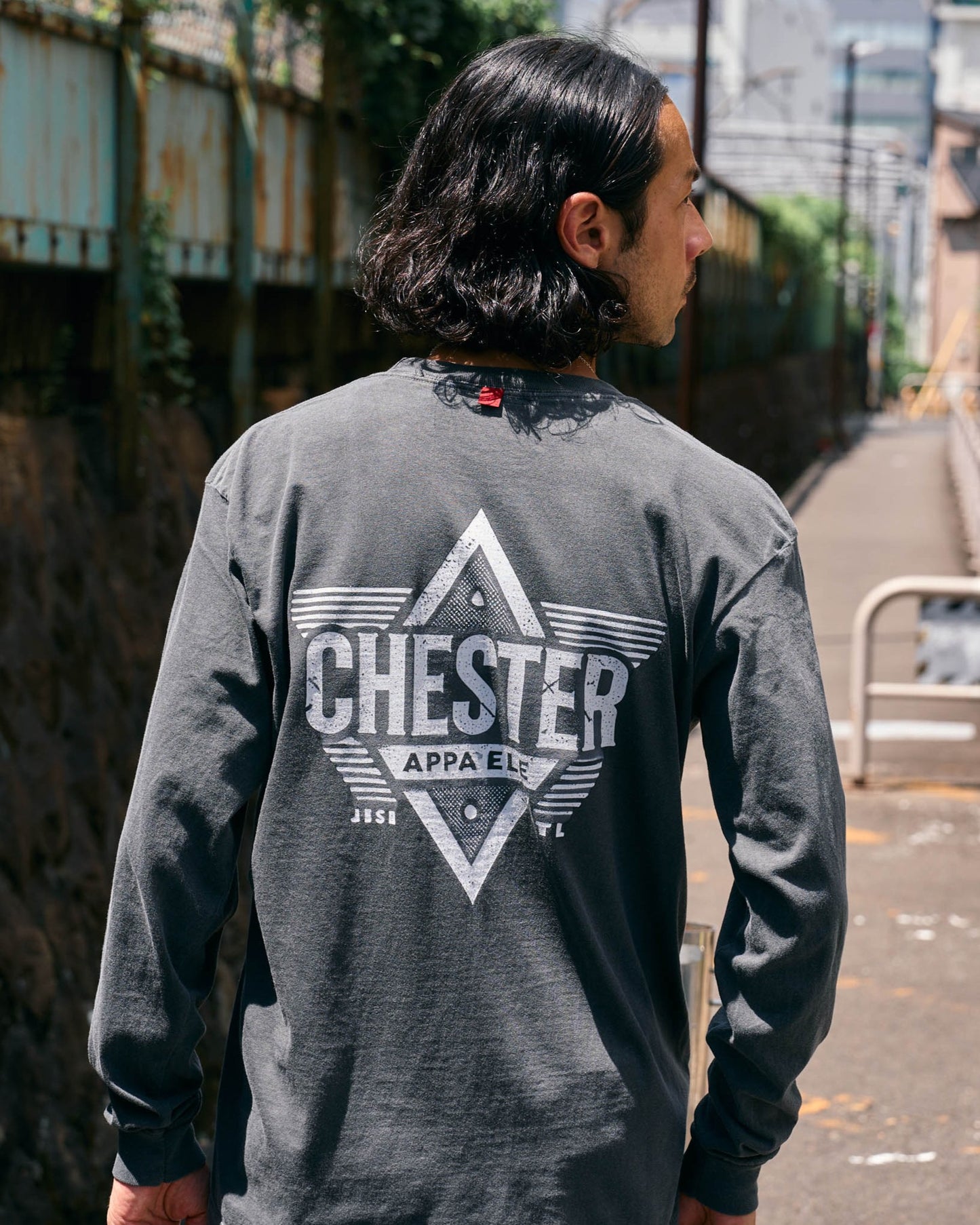 6.1oz ピグメント後染めロングスリーブT -Owen-【予約販売4月上旬～中旬入荷】