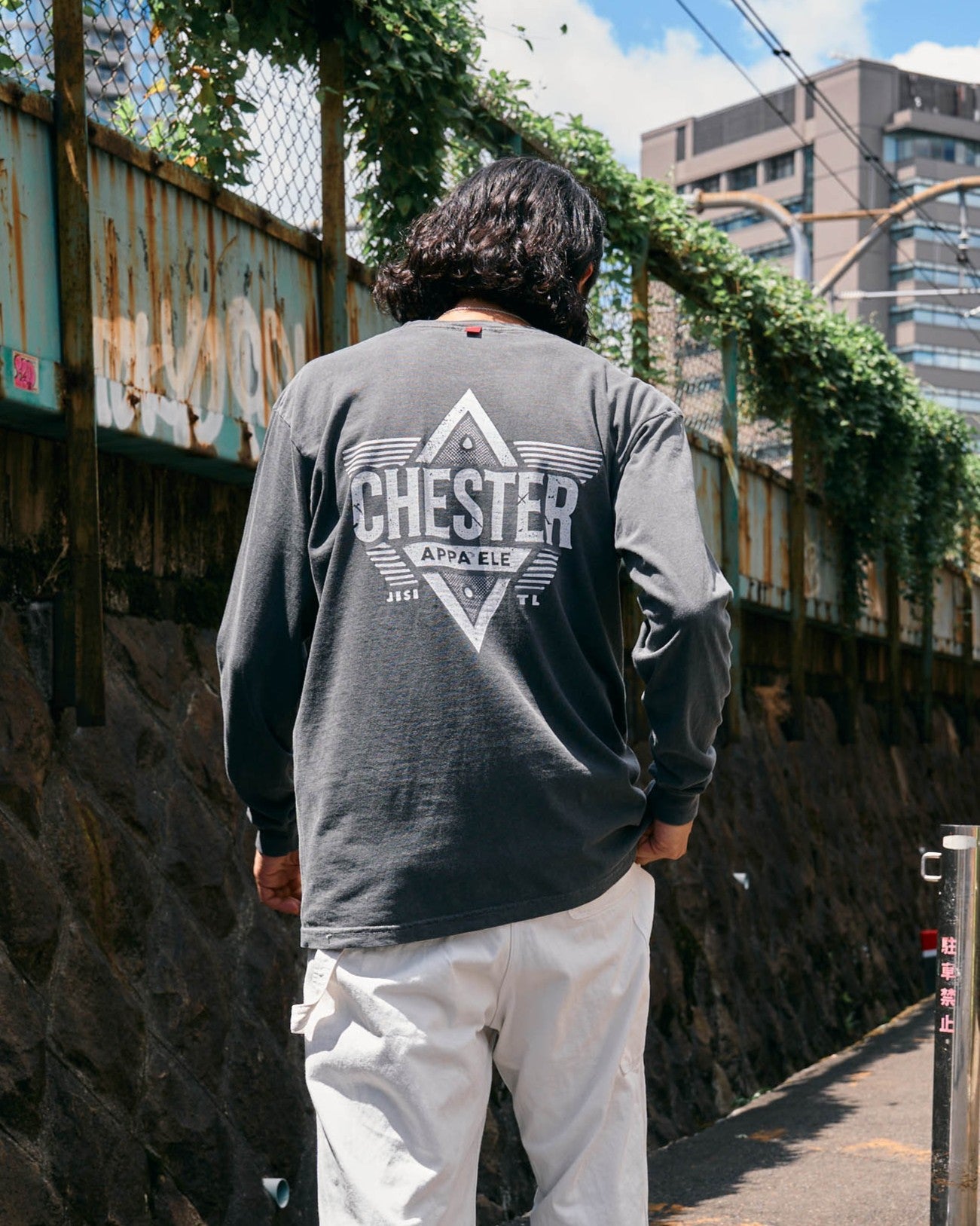 6.1oz ピグメント後染めロングスリーブT -Owen-【予約販売4月上旬～中旬入荷】