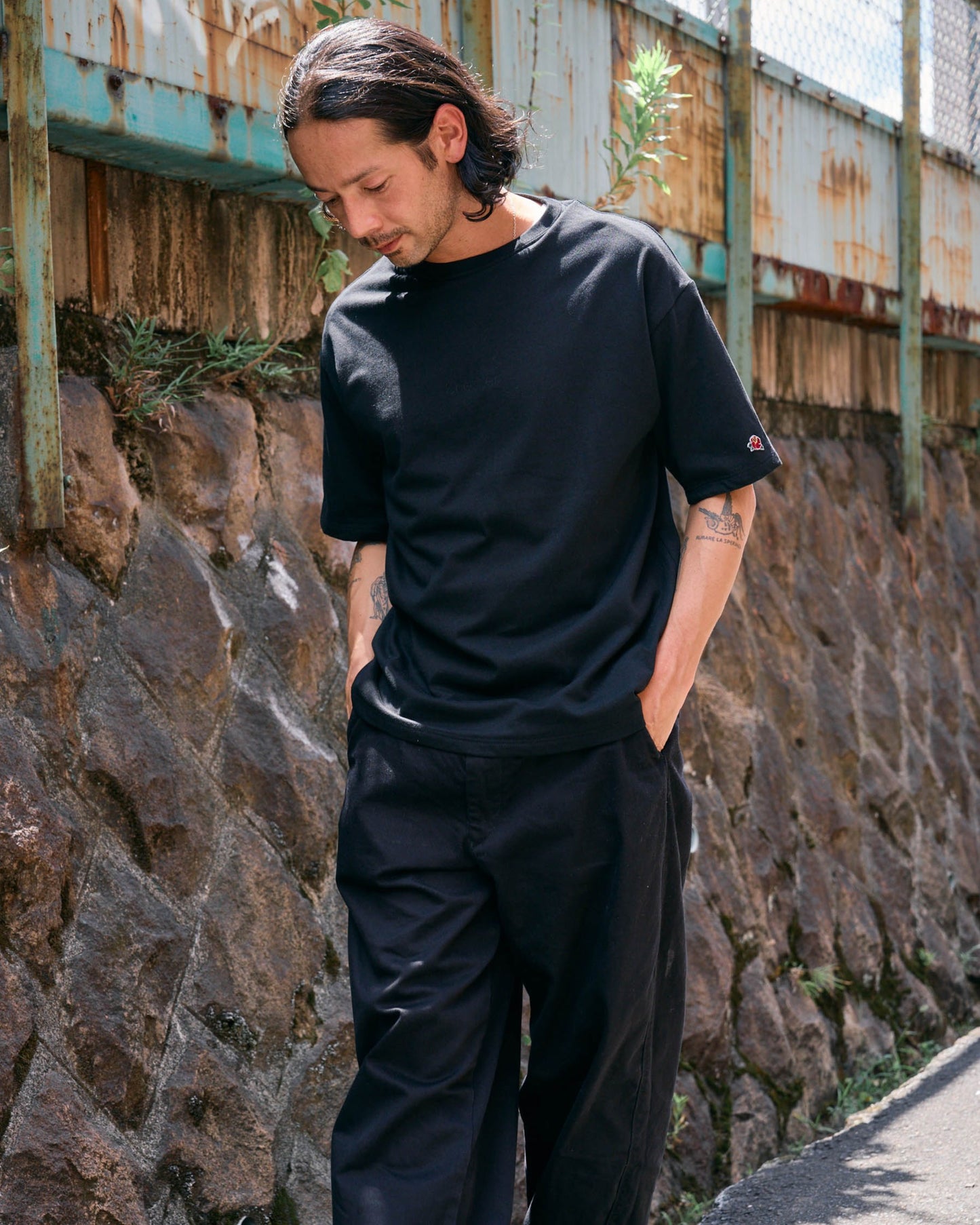 ビッグシルエット裏パイルコットンT -Ace-【予約販売4月上旬～中旬入荷】