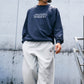 ラグランスリーブロゴスウェット -Philip-【予約販売3月上旬～中旬入荷】