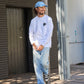 【Cary（ｷｬﾘｰ）】グランジハートロングスリーブTシャツ