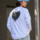 【Cary（ｷｬﾘｰ）】グランジハートロングスリーブTシャツ