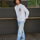 【Bennington(ﾍﾞﾆﾝﾄﾝ）】 プリント ロングスリーブTシャツ