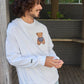 【Bennington(ﾍﾞﾆﾝﾄﾝ）】 プリント ロングスリーブTシャツ