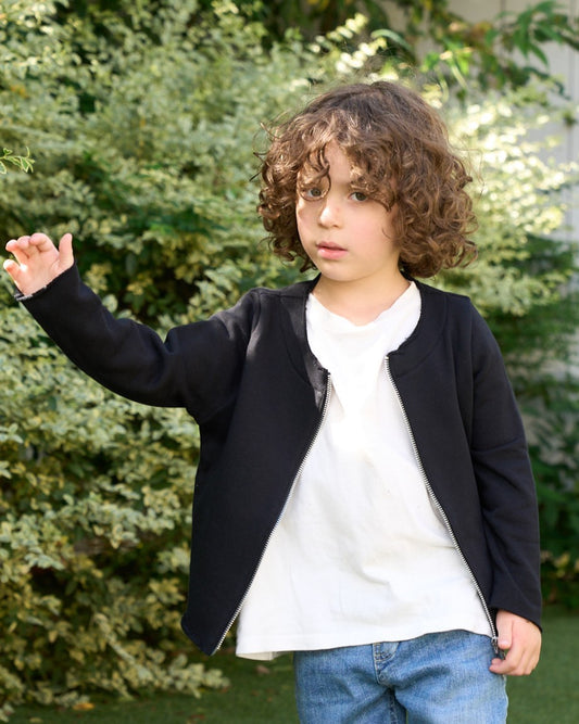 Ally  Collarless Jacket