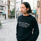 Message LOGO クルーネックスウェット-Kevin-【予約販売3月上旬～中旬入荷】