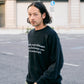 Message LOGO クルーネックスウェット-Kevin-【予約販売3月上旬～中旬入荷】