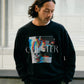 プリント クルーネックスウェット -Liam-【予約販売3月上旬～中旬入荷】