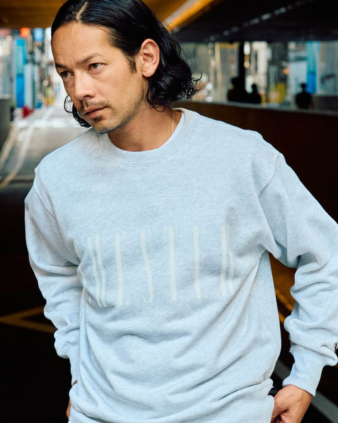 Stone  スウェット　クルーネック 12.7oz ロゴスウェット クルーネック -Luke-【予約販売3月上旬